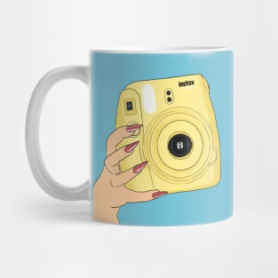 Yellow Instax Mug